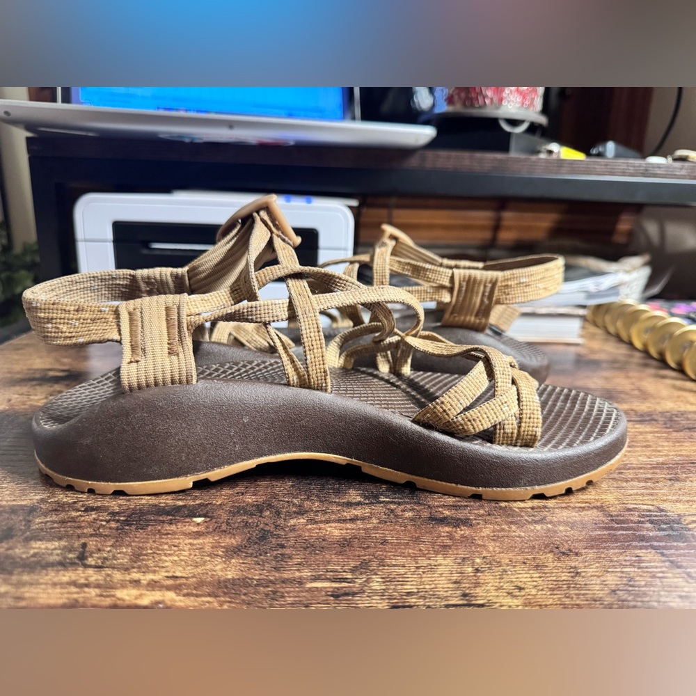 Chaco Z/Cloud Sandal Tan Women’s 7 - Picture 3 of 8